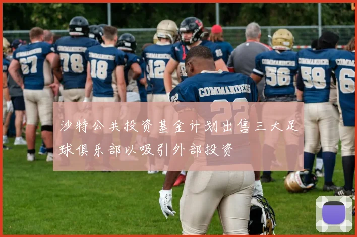 沙特公共投资基金计划出售三大足球俱乐部以吸引外部投资